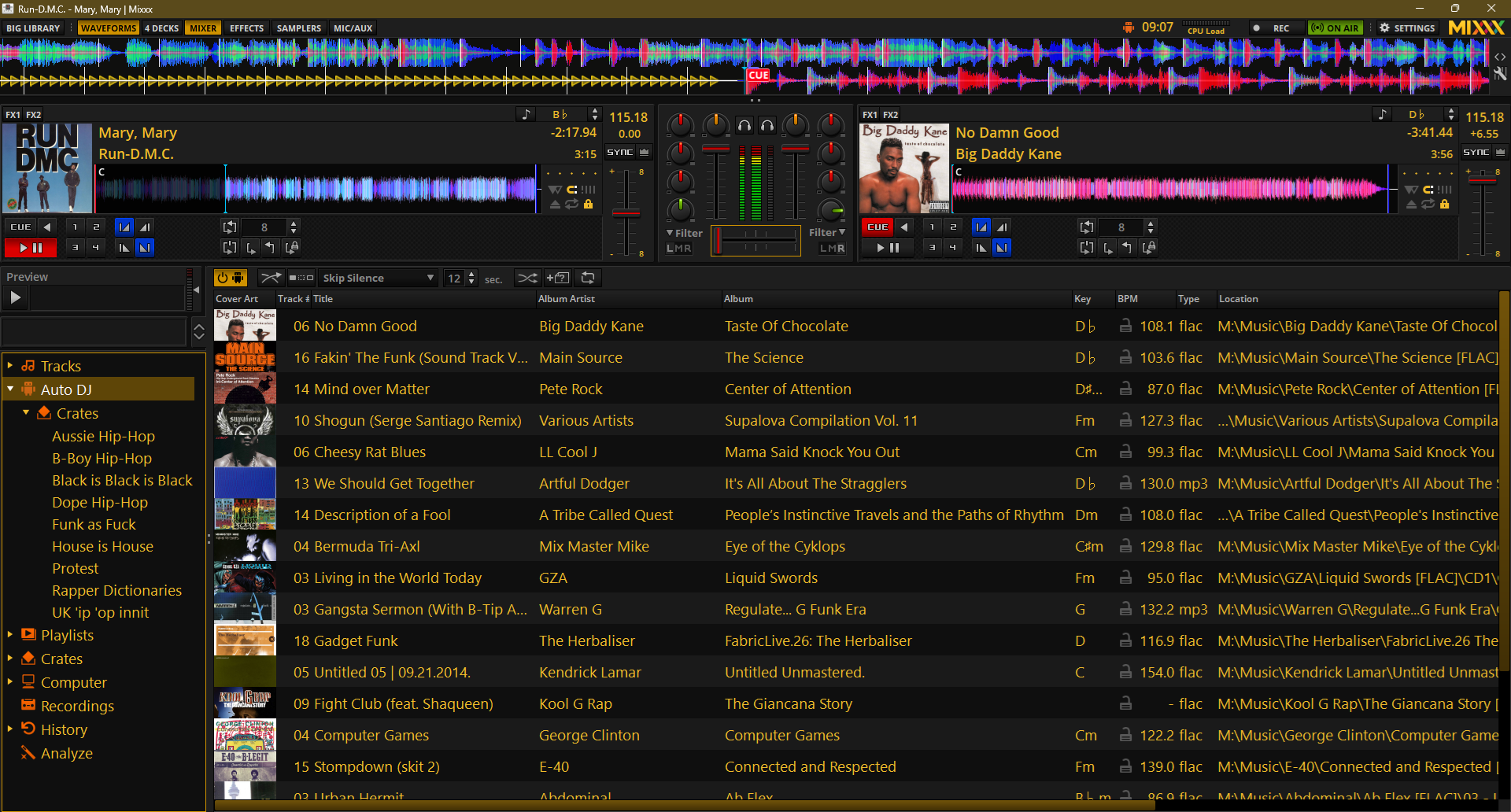 MIXXX Software